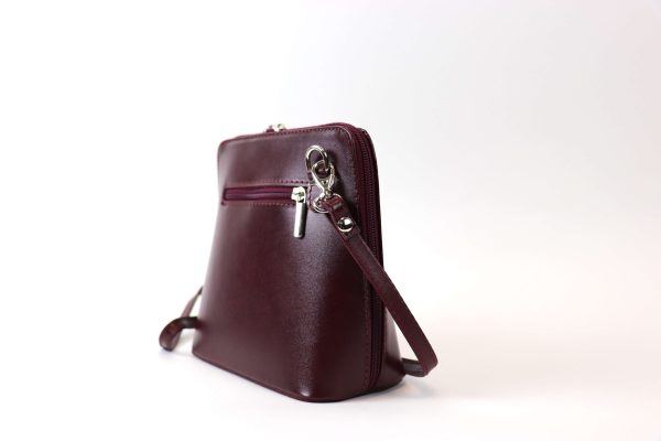 Leather Crossbody Bag Small V155