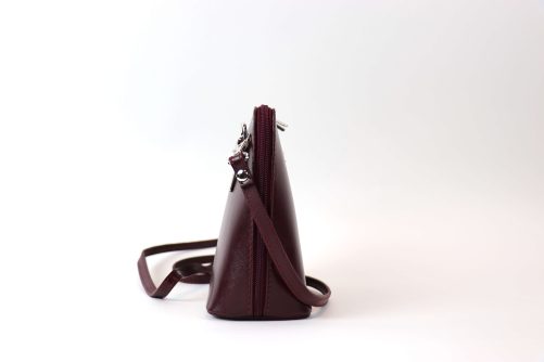 Leather Crossbody Bag Small V155 - Image 5