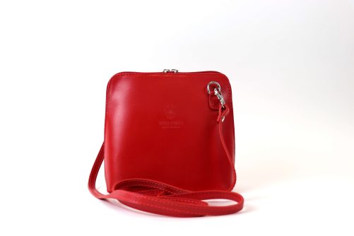 Leather Crossbody Bag Small V155 - Image 9