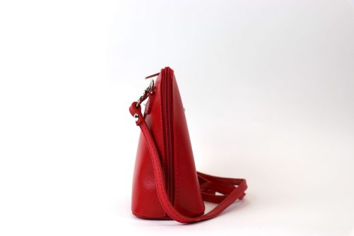 Leather Crossbody Bag Small V155 - Image 11