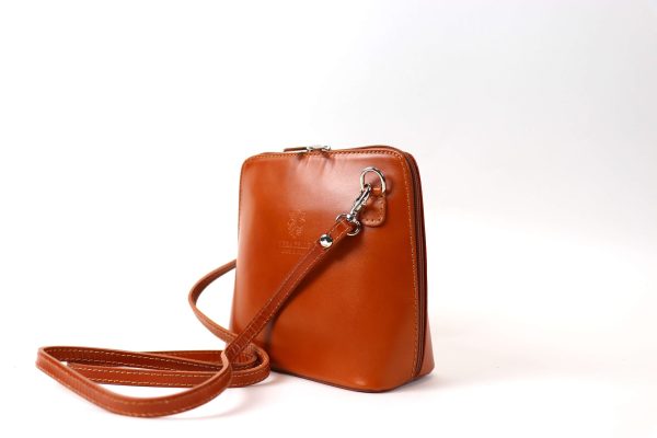 Leather Crossbody Bag Small V155