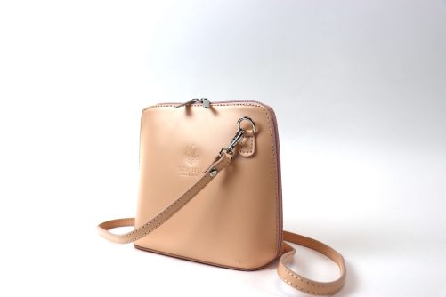 Leather Crossbody Bag Small V155 - Image 17
