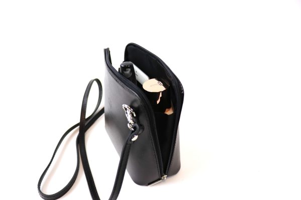 Leather Crossbody Bag Small V155