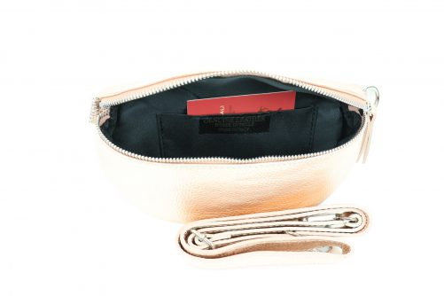 Minimalist Leather Bumbag V322 - Image 6