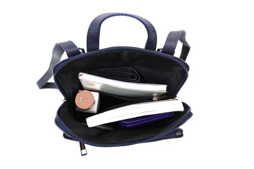 Leather Backpack R849 Small - Image 14