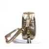 Metallic Leather Crossbody Bag V329