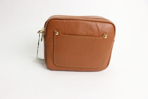 Leather Crossbody Bag V339 - Image 10
