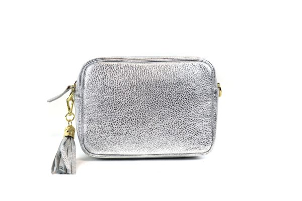 IMG_7025 Metallic Leather Crossbody Bag V329