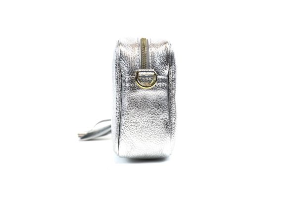 IMG_7027 Metallic Leather Crossbody Bag V329