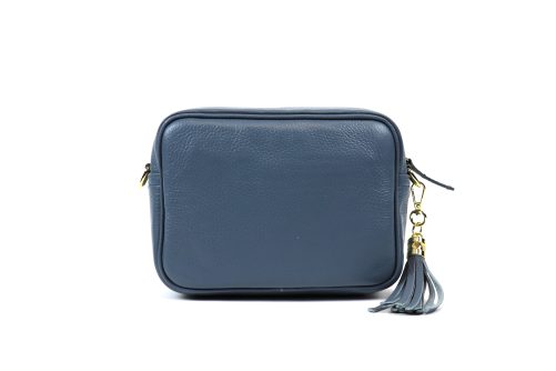 Leather Crossbody Bag V329 - Image 4