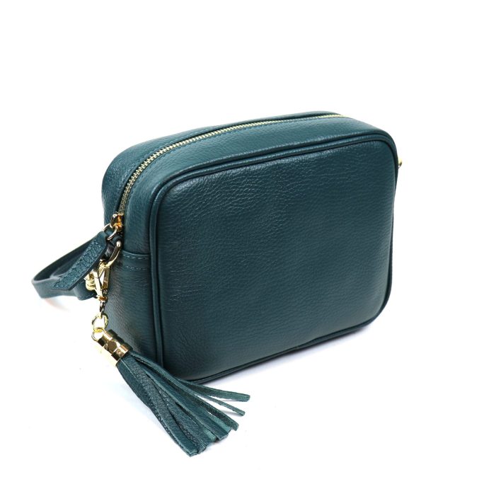 Leather Crossbody Bag V329