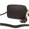 Leather Crossbody Bag V329