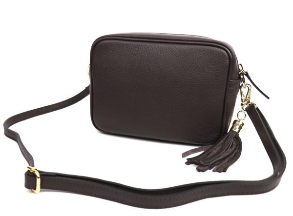 Leather Crossbody Bag V329