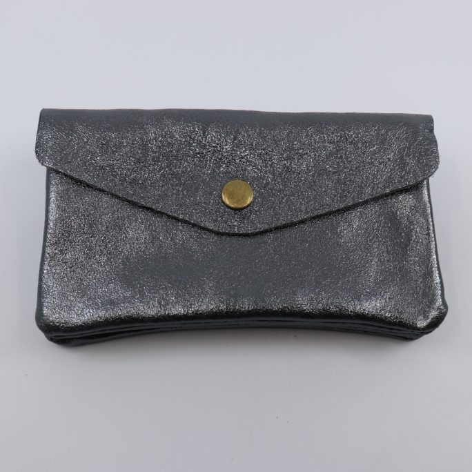 Money Pouch Medium Metallic