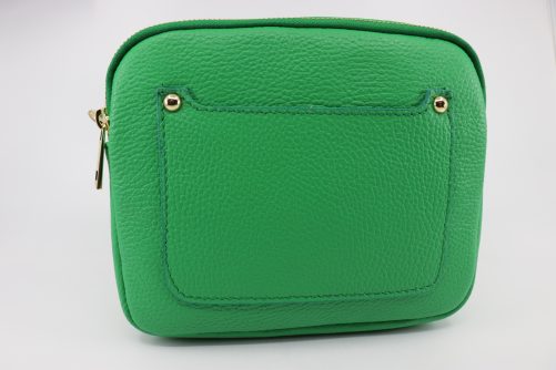 Leather Crossbody Bag V339 - Image 14