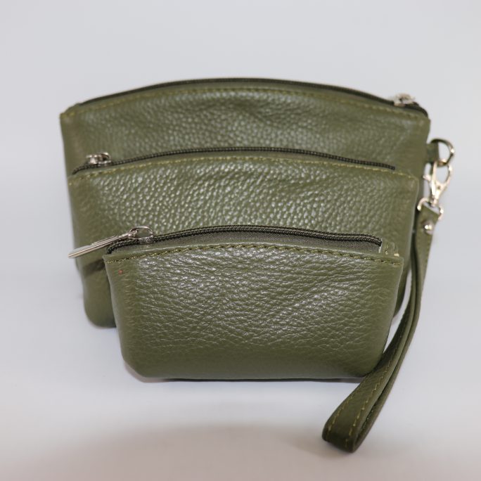 V340 Three Set Leather Purse