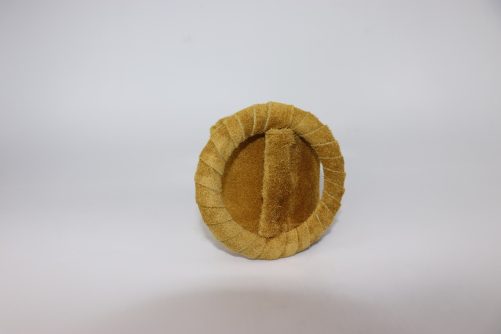 Suede circle belt
