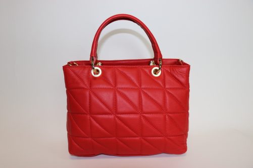 Quilted Leather Handbag R855 - Image 9