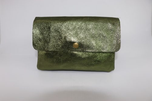 Metallic Leather Bag V338 - Image 10