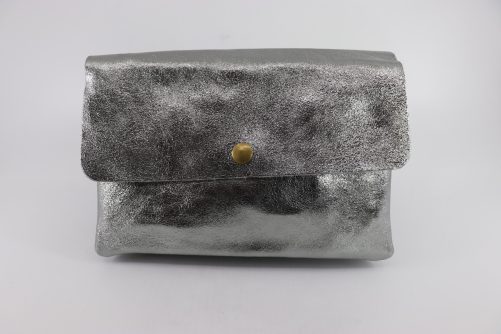 Metallic Leather Bag V338 - Image 11