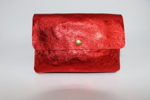 Metallic Leather Bag V338 - Image 9