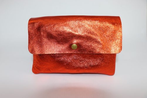 Metallic Leather Bag V338 - Image 7