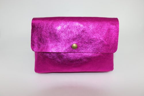 Metallic Leather Bag V338 - Image 2