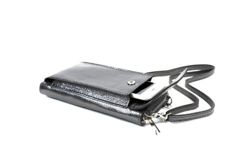 Leather Wallet Bag V325 (M)etallic - Image 10