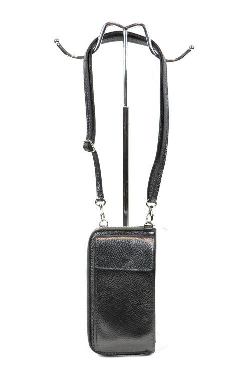 Leather Wallet Bag V325 (M)etallic - Image 9