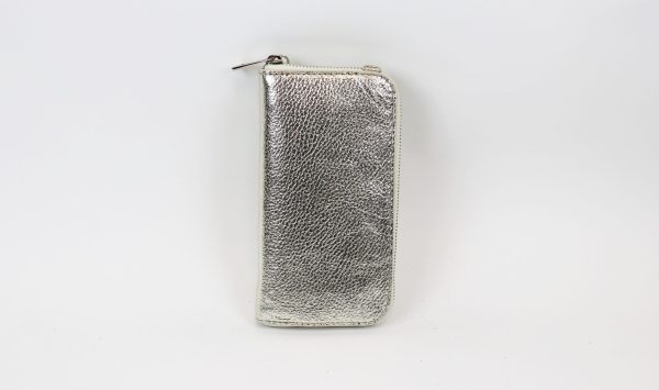 Leather Wallet Bag V325 (M)etallic