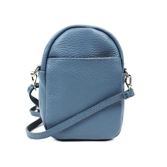 Mini Leather Crossbody Bag V342
