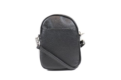 Mini Leather Crossbody Bag V342 - Image 5