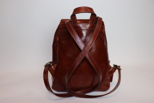Polished Leather Backpack R61 - Image 5
