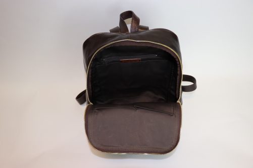 Polished Leather Backpack R61 - Image 7
