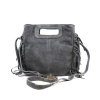 10 V344 The Boho Fringe Suede Shoulder/Crossbody Bag