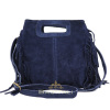 6 V344 The Boho Fringe Suede Shoulder/Crossbody Bag