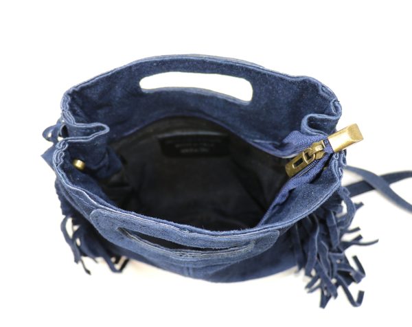 IMG_2417 V344 The Boho Fringe Suede Shoulder/Crossbody Bag