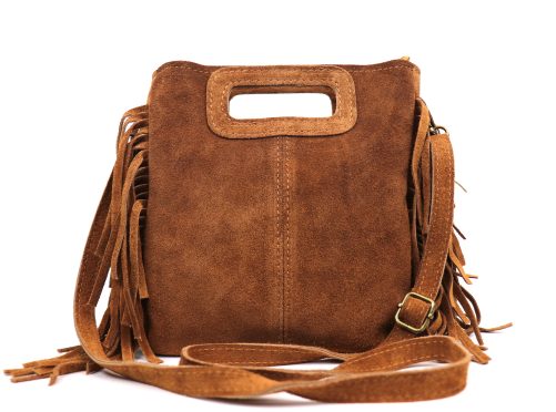 V344 The Boho Tassel Leather Bag - Image 2