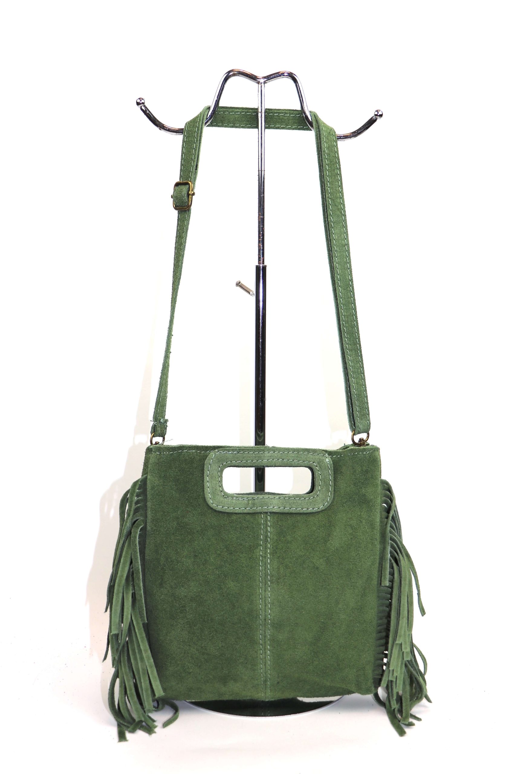 The Boho Tassel Leather Bag V344 Bagitali