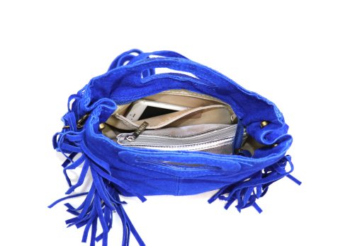 V344 The Boho Tassel Leather Bag - Image 15