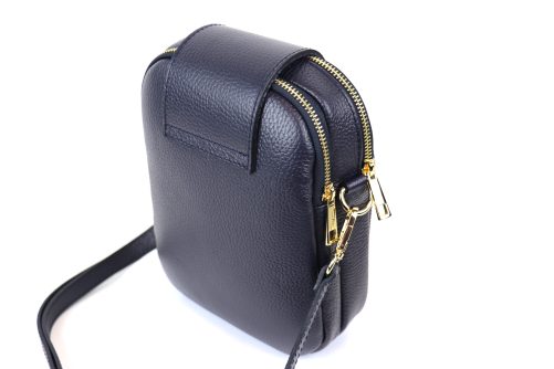 F255 Medium Leather Suede Crossbody Bag - Image 24