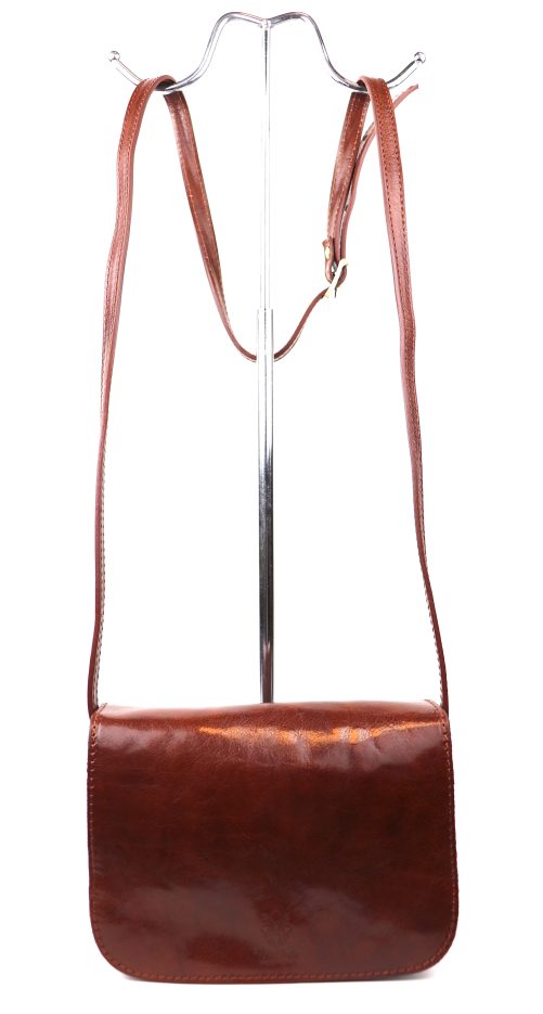 R898 Vintage Small Leather Crossbody Bag - Image 6