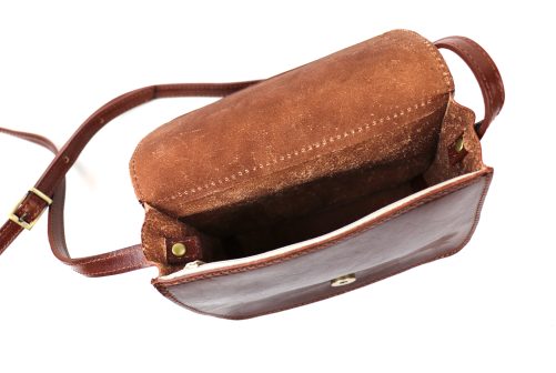 R898 Vintage Small Leather Crossbody Bag - Image 7