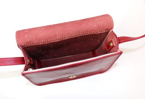 R898 Vintage Small Leather Crossbody Bag - Image 19