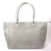 F295 Suede Two Style Convertible Shopper Bag