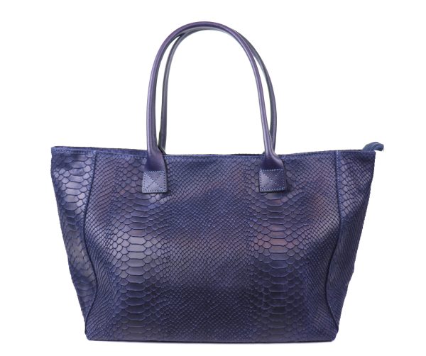 F295 Suede Two Style Convertible Shopper Bag