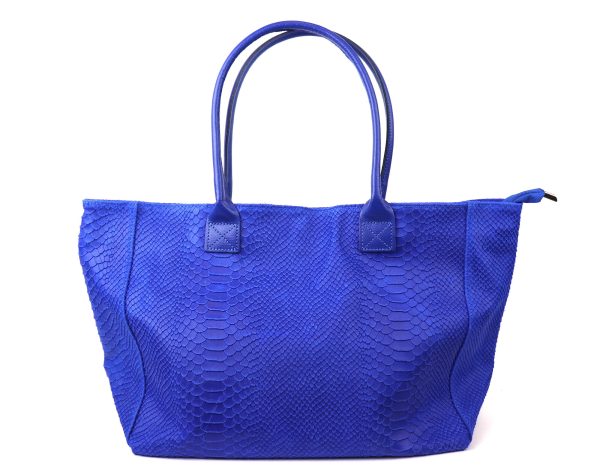 F295 Suede Two Style Convertible Shopper Bag