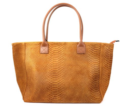 F295 Suede Two Style Shopper Bag - Image 14