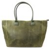 F295 Suede Two Style Convertible Shopper Bag