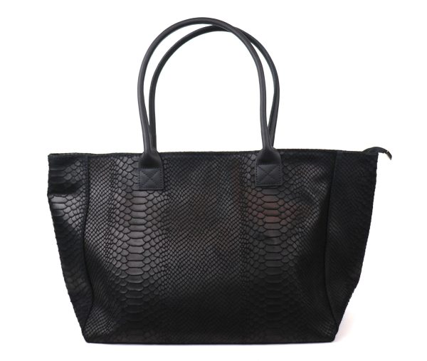 F295 Suede Two Style Convertible Shopper Bag